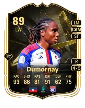 Dumornay 89 LW card sniped by FC AutoBuyer