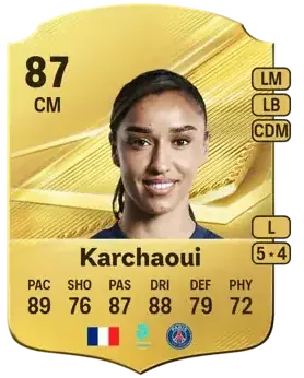 Karchaoui card, a good sniping target in EA FC 27