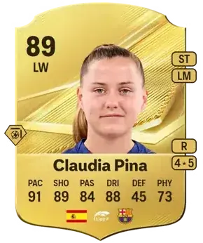 Claudia Pina card sniped with FC AutoBuyer for 1,000 coins